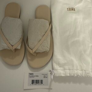 TKEES Linen Matte Sandals